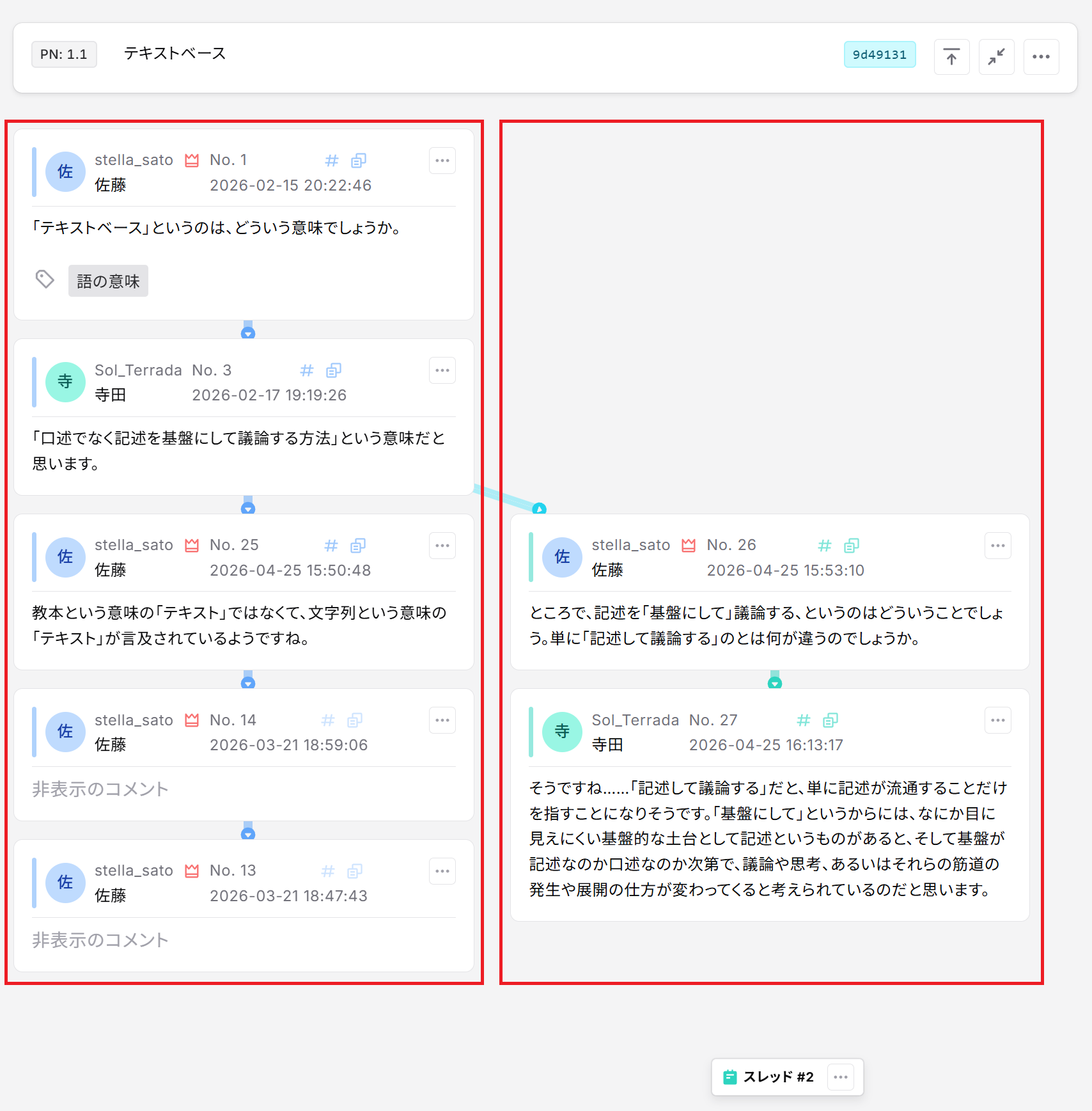 スレッド